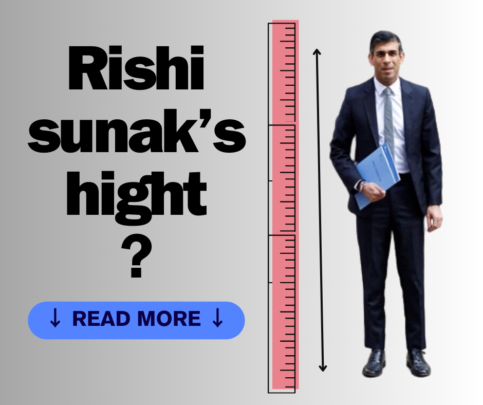 Rishi Sunak Height