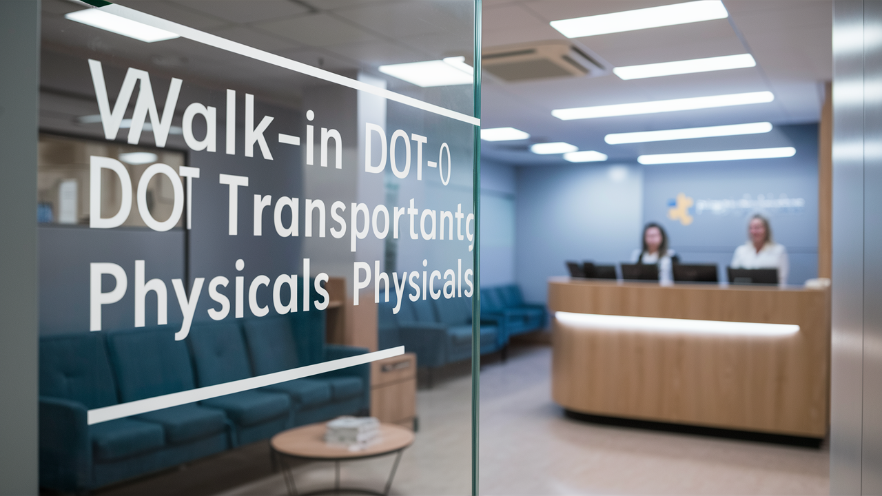 Understanding Walk-In DOT Physicals: What You Need to Know In today's fast-paced world, the convenience of walk-in services is highly valued. This is particularly true for Department of Transportation (DOT) physical exams, which are mandatory for commercial drivers. If you've found yourself searching "walk-in DOT physical near me," you're not alone. Many drivers seek out these convenient services to ensure they meet the health requirements necessary for their job without the hassle of scheduling appointments weeks in advance. This article will guide you through everything you need to know about walk-in DOT physicals, why they are important, and how to find the best options near you.