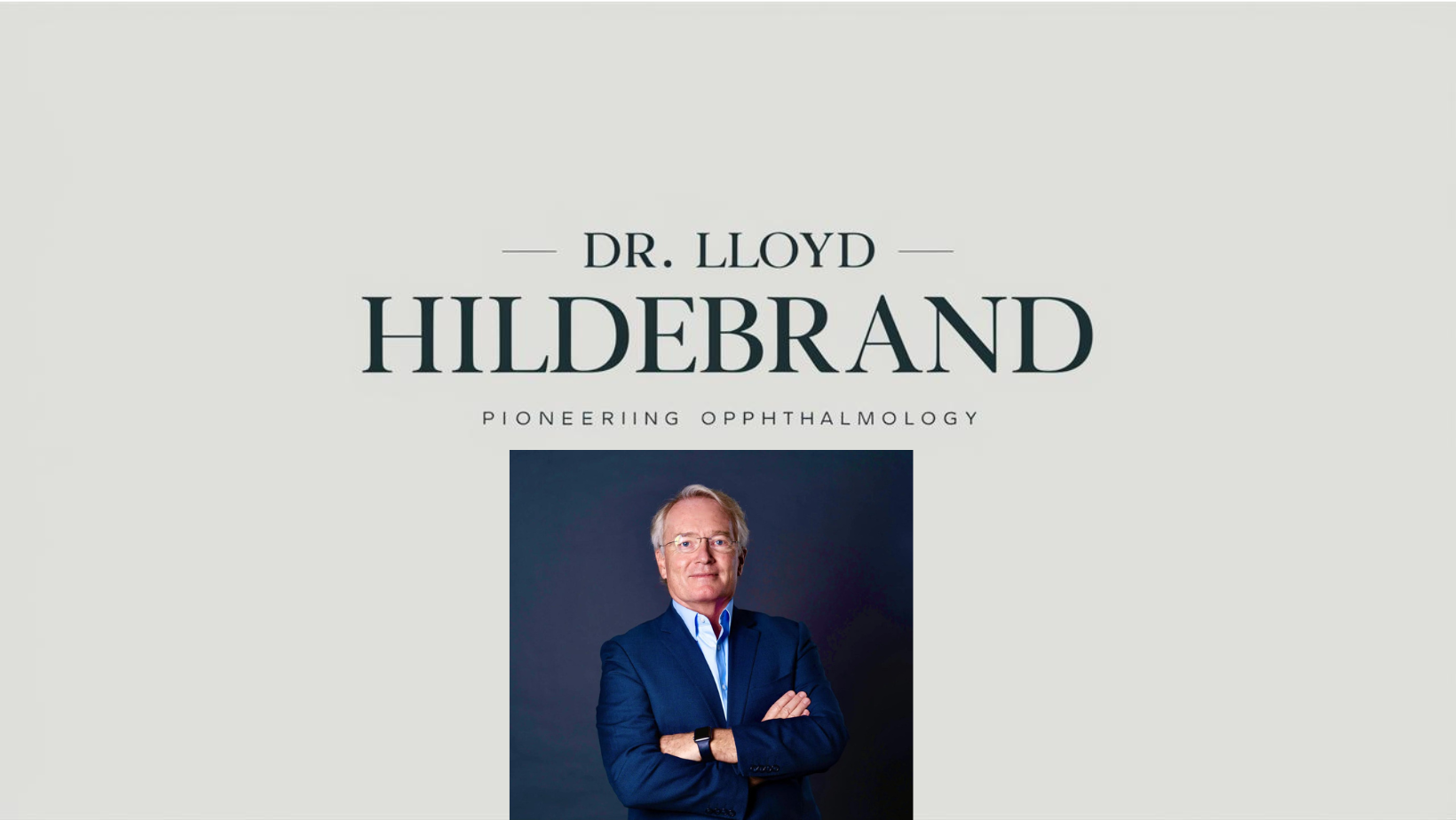 Dr. Lloyd Hildebrand: A Pioneer in Ophthalmology Dr. Lloyd Hildebrand is a renowned figure in the field of ophthalmology, recognized for his significant contributions to the understanding and treatment of retinal diseases. His expertise has not only advanced medical knowledge but also improved patient care for countless individuals suffering from eye conditions. This article delves into Dr. Hildebrand's background, his professional achievements, his contributions to medical research, and his impact on the field of ophthalmology