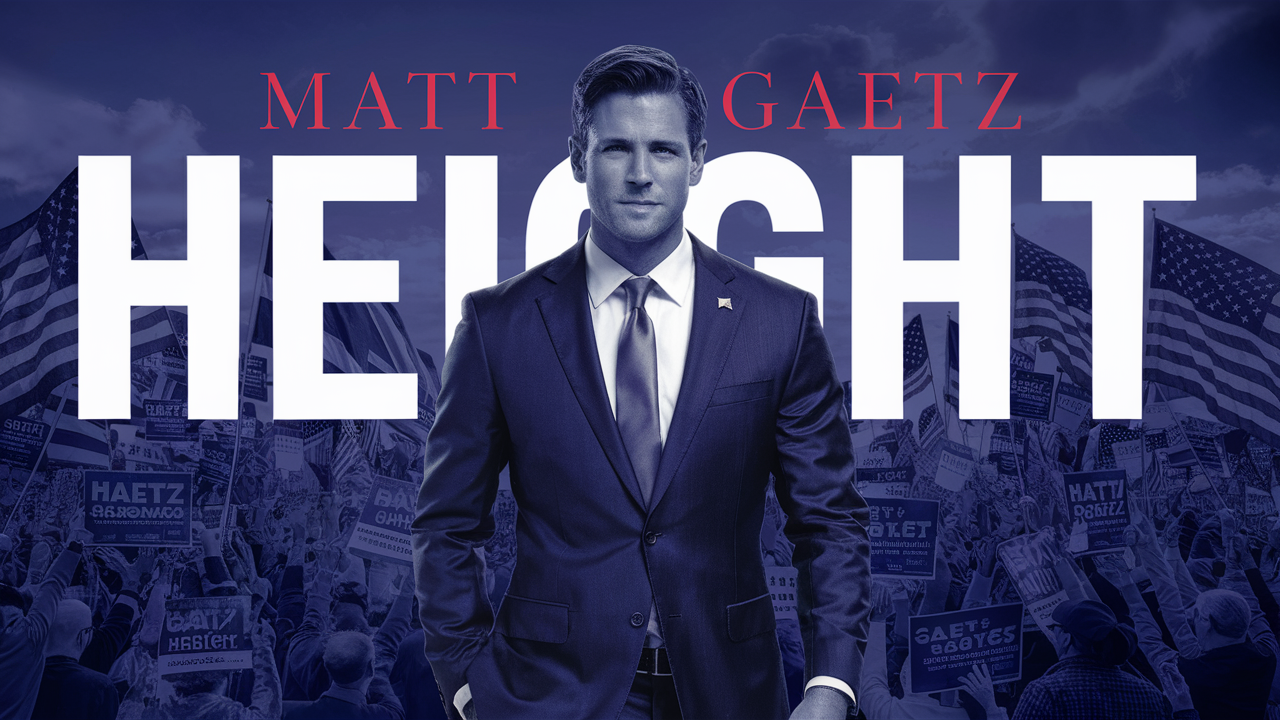 Matt Gaetz Height: Exploring the Facts and Public Interest Matt Gaetz, a prominent figure in American politics, has garnered significant attention not only for his political career but also for various aspects of his personal life. One of the most frequently searched topics about him is his height. This article delves into the details surrounding Matt Gaetz's height and why it has captured public interest, along with some insights into his career and public persona. Who is Matt Gaetz? Matt Gaetz is a U.S. Representative for Florida's 1st congressional district, a position he has held since 2017. A member of the Republican Party, Gaetz is known for his strong conservative views and vocal support for former President Donald Trump. Born on May 7, 1982, in Hollywood, Florida, Gaetz comes from a politically active family, with his father, Don Gaetz, serving as a prominent politician in Florida. The Height of Matt Gaetz