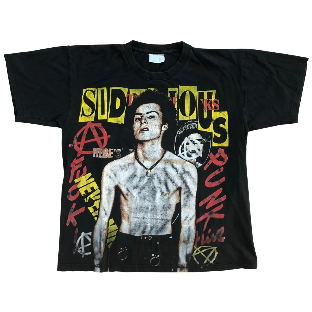 The Iconic Sid Vicious Shirt: A Symbol of Punk Rebellion Sid Vicious, the infamous bassist of the Sex Pistols, is a name that resonates with the essence of punk rock. His style was as rebellious as his music, and one of the most enduring symbols of that rebellion is the iconic Sid Vicious shirt. From his raw, torn-up looks to the controversial symbols he wore, Vicious' fashion choices continue to influence punk culture and fashion today. In this article, we’ll dive deep into the significance of his shirts, the controversy they sparked, and how they’ve evolved into vintage collectibles. Sid Vicious T-Shirt: The Quintessential Punk Rock Attire The Sid Vicious T-shirt is more than just a piece of clothing; it’s a statement. Worn by the punk icon himself, these shirts often featured bold, sometimes offensive graphics that defied societal norms. The most famous among these is the plain white T-shirt with "I'M A MESS" scrawled across it in black marker. This shirt epitomized the DIY ethic of punk rock and reflected Vicious’ chaotic, self-