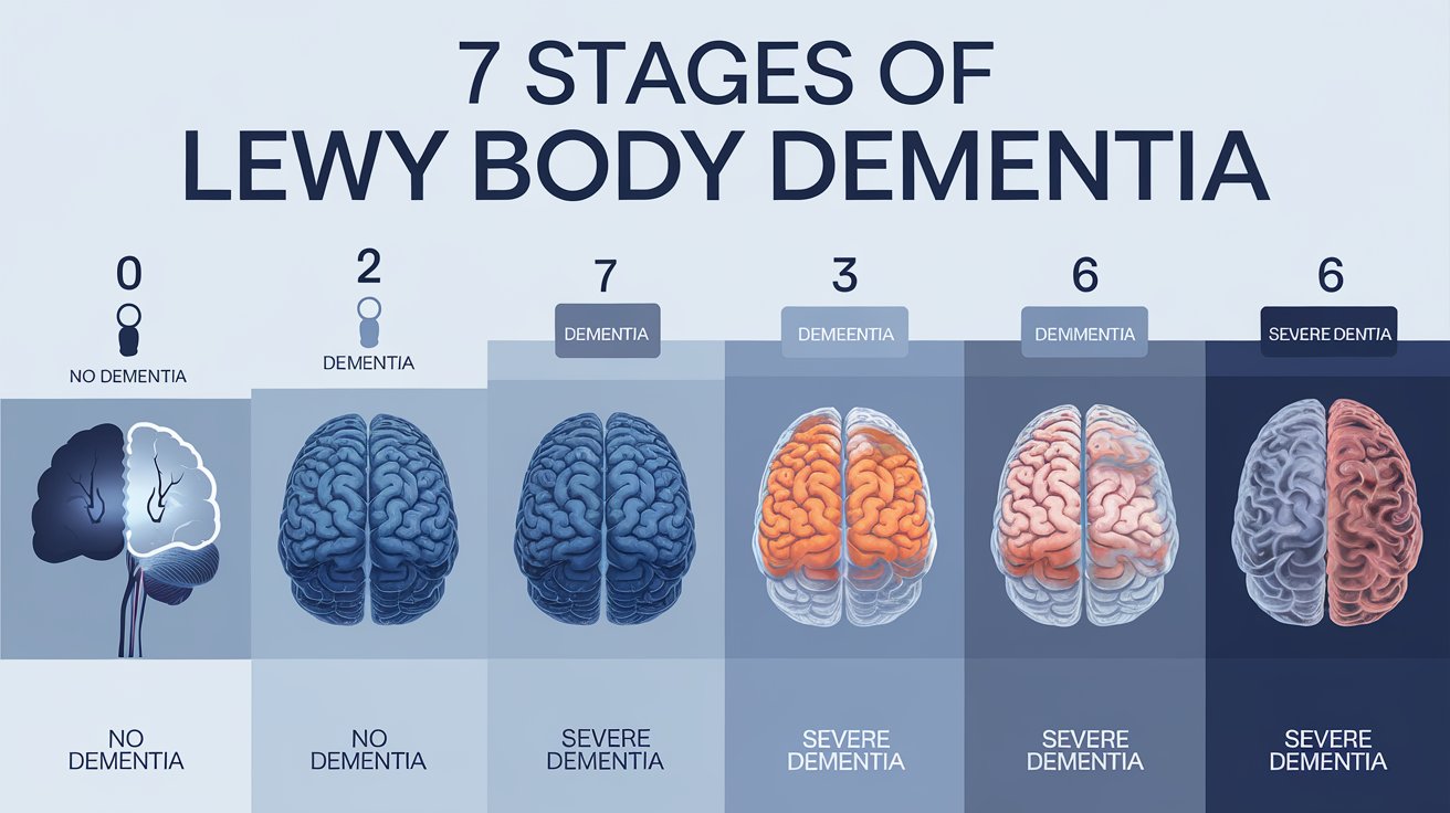 7 stages of Lewy Body Dementia, Lewy Body Dementia stages, stages of Lewy Body Dementia, Lewy Body Dementia symptoms, early signs of Lewy Body Dementia, advanced Lewy Body Dementia, cognitive decline in Lewy Body Dementia, Lewy Body Dementia diagnosis, Lewy Body Dementia treatment, Lewy Body Dementia progression, how to manage Lewy Body Dementia, caring for Lewy Body Dementia patients, Lewy Body Dementia hallucinations, Lewy Body Dementia and motor symptoms, Lewy Body Dementia caregiver tips.