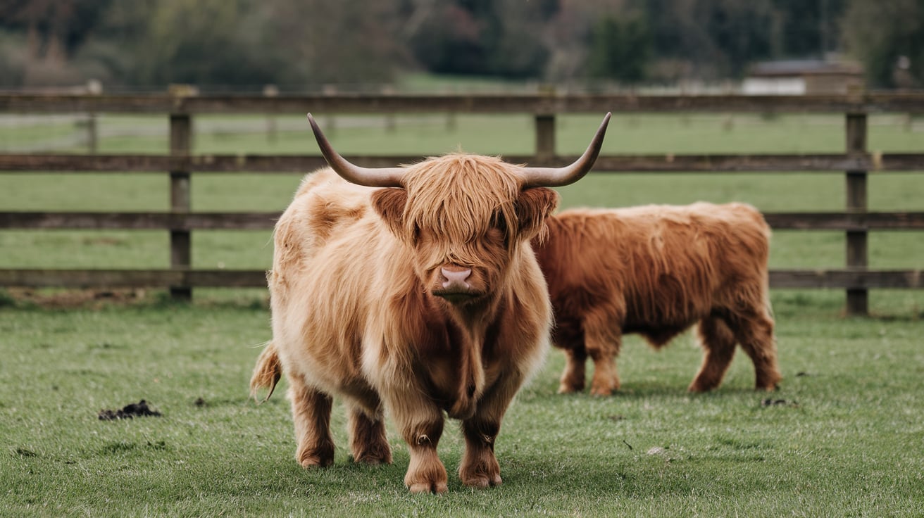 Miniature Highland Cattle, Highland cattle care, benefits of miniature cattle, sustainable farming, gentle cattle breeds, small farm livestock, quality beef cattle, hardy livestock, unique cattle breeds