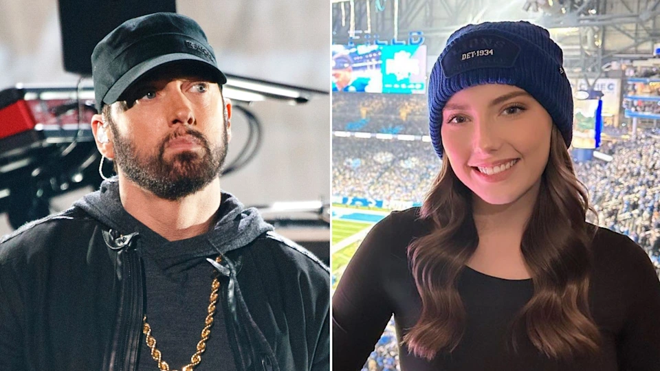 Eminem daughter, Hailie Jade Mathers, Eminem daughter Hailie, Hailie Jade, Eminem songs about Hailie, Eminem fatherhood, Eminem and Hailie, Hailie Jade Instagram, Eminem family, Hailie Mathers.