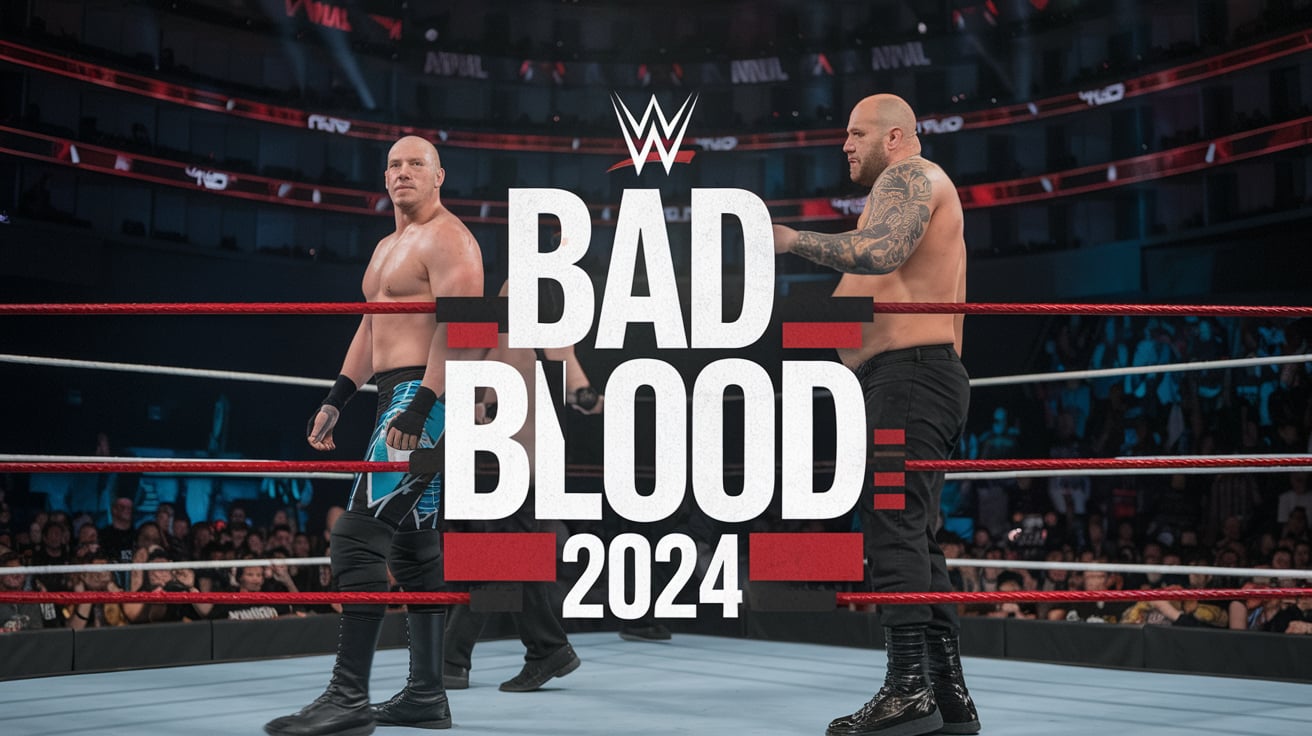 WWE Bad Blood 2024, WWE Bad Blood, WWE match predictions, WWE Bad Blood event, WWE Bad Blood surprises, WWE pay-per-view 2024, WWE Hell in a Cell 2024, Roman Reigns vs Cody Rhodes, Seth Rollins WWE Bad Blood, WWE Bad Blood location